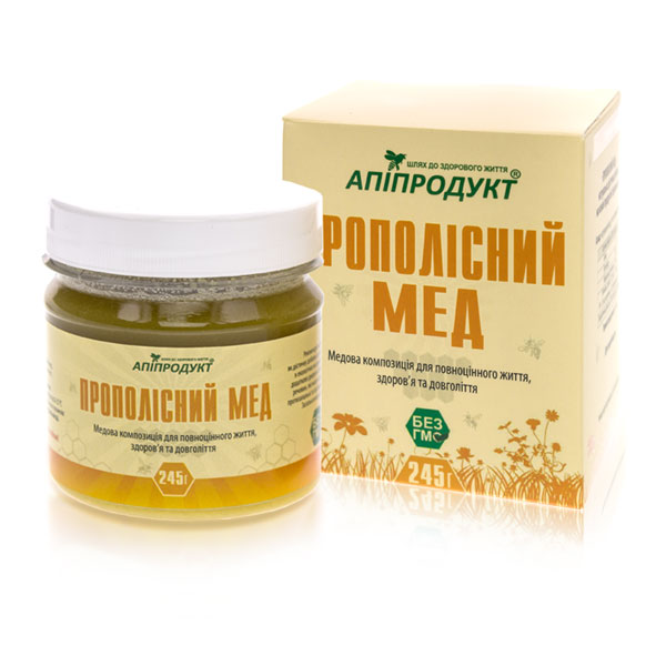Прополісний мед Апіпродукт